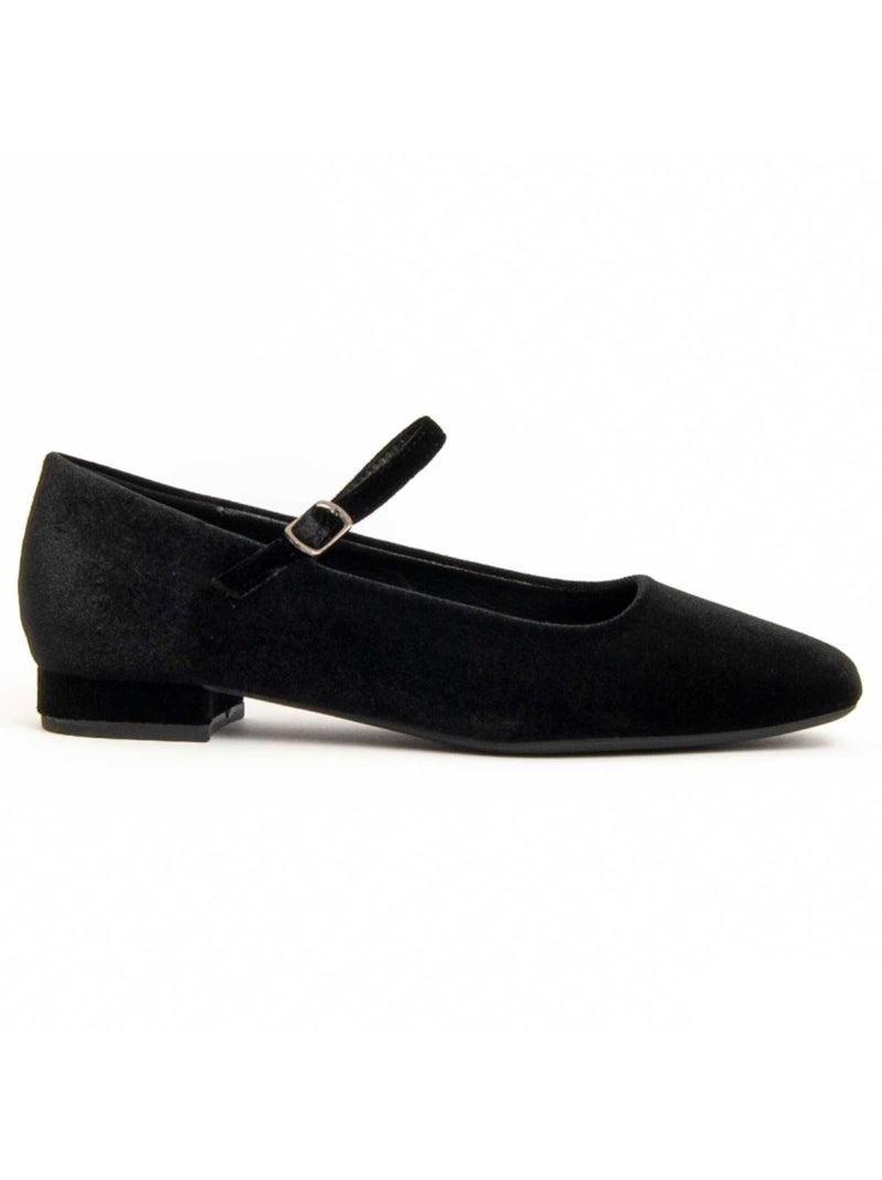 Ballerina Materiale Sintetico E Tessile Montevita Nero - Kiabi