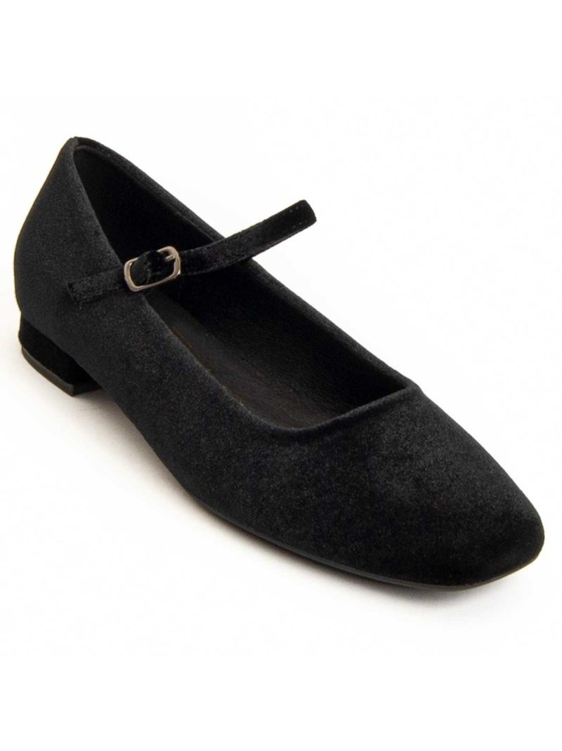 Ballerina Materiale Sintetico E Tessile Montevita Nero - Kiabi
