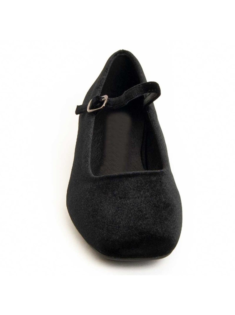 Ballerina Materiale Sintetico E Tessile Montevita Nero - Kiabi