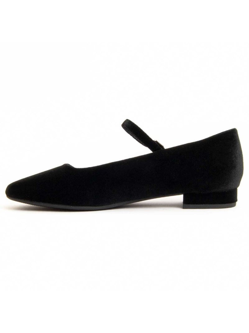 Ballerina Materiale Sintetico E Tessile Montevita Nero - Kiabi