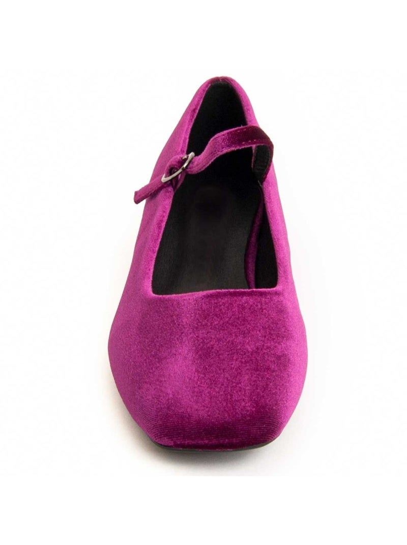 Ballerina Materiale Sintetico E Tessile Montevita Rosa - Kiabi