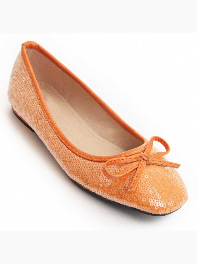 Ballerina Materiale Sintetico Montevita Arancione - Kiabi
