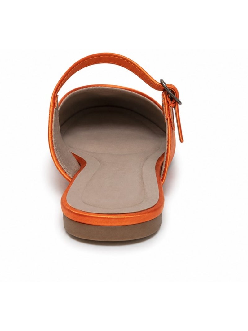 Ballerina materiale sintetico montevita Arancione - Kiabi