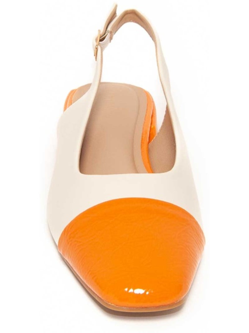 Ballerina Materiale Sintetico Montevita Arancione - Kiabi