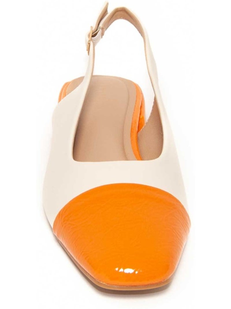 Ballerina Materiale Sintetico Montevita Arancione - Kiabi
