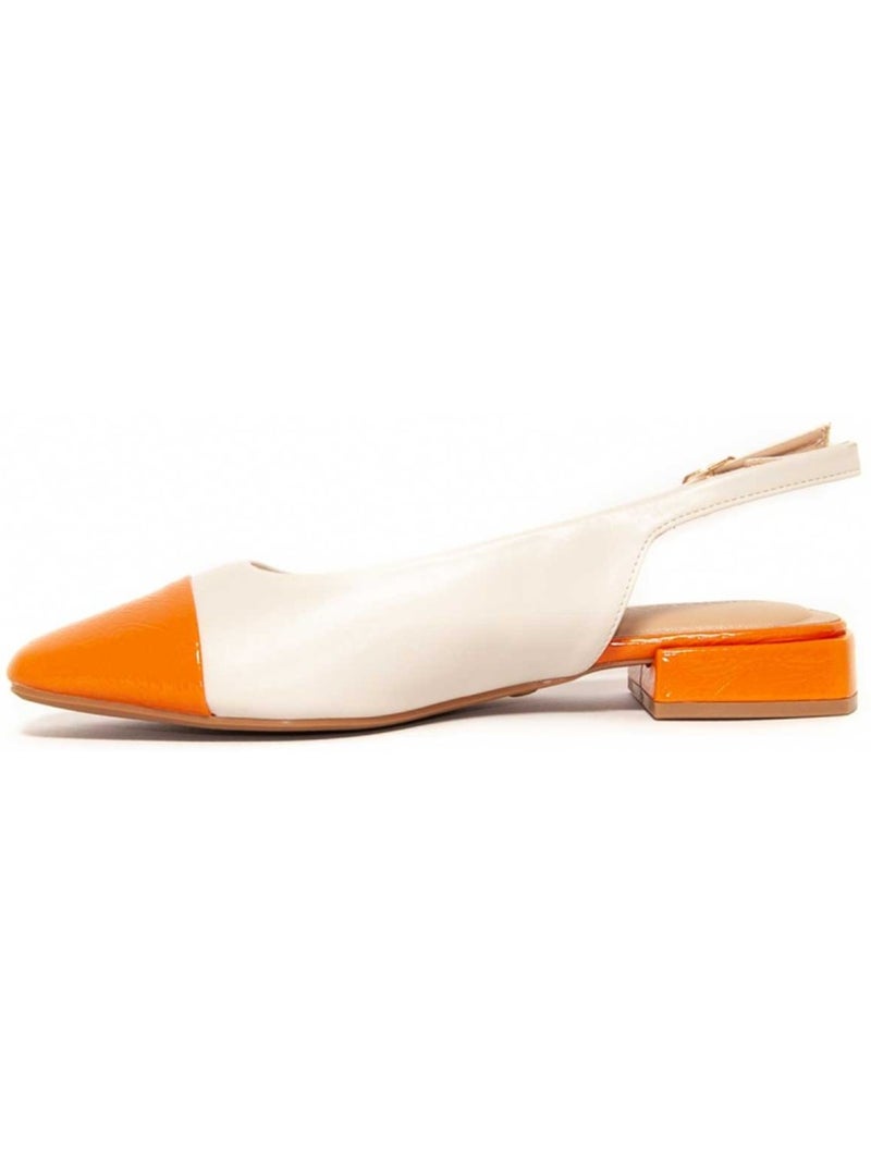 Ballerina Materiale Sintetico Montevita Arancione - Kiabi