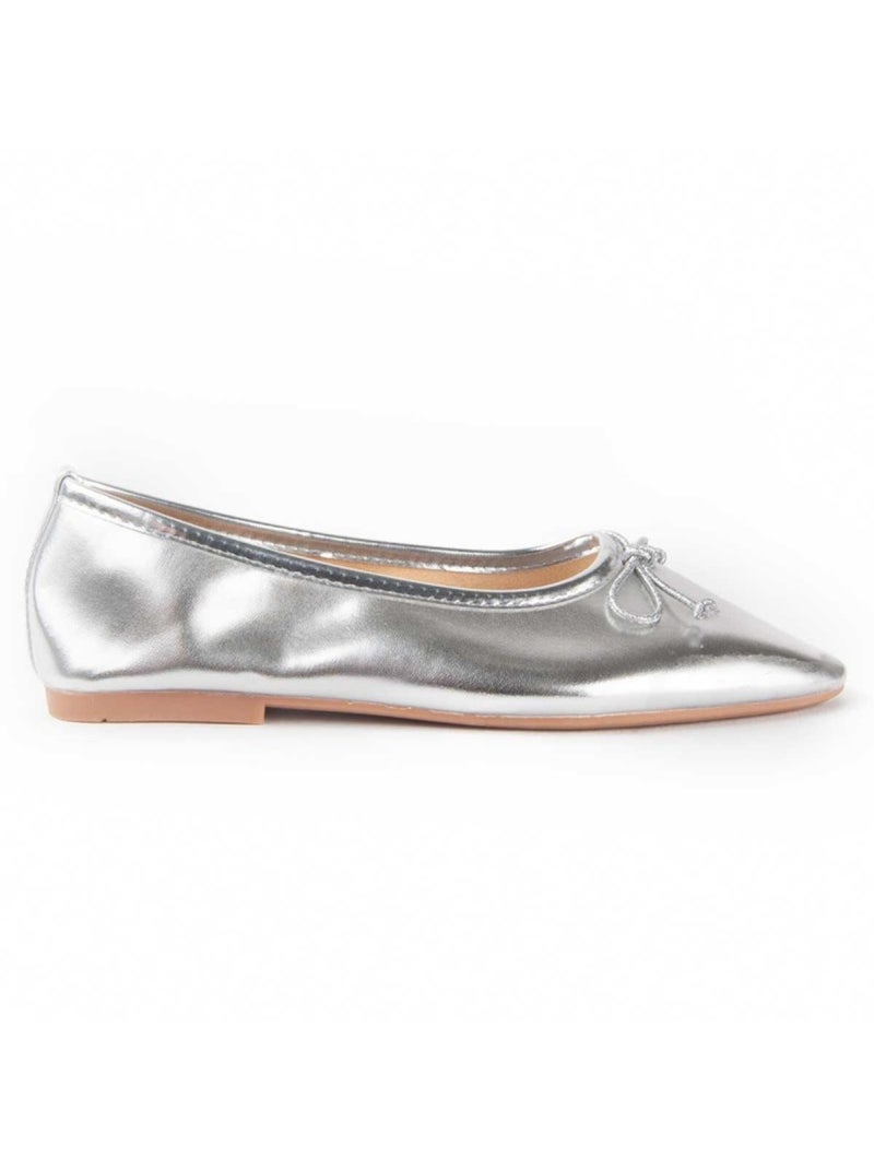 Ballerina materiale sintetico montevita Argento - Kiabi