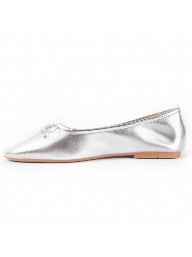 Ballerina materiale sintetico montevita Argento - Kiabi