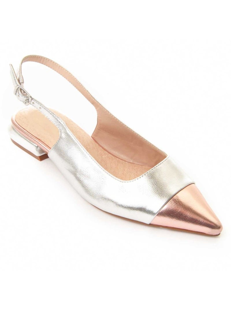 Ballerina Materiale Sintetico Montevita Argento - Kiabi