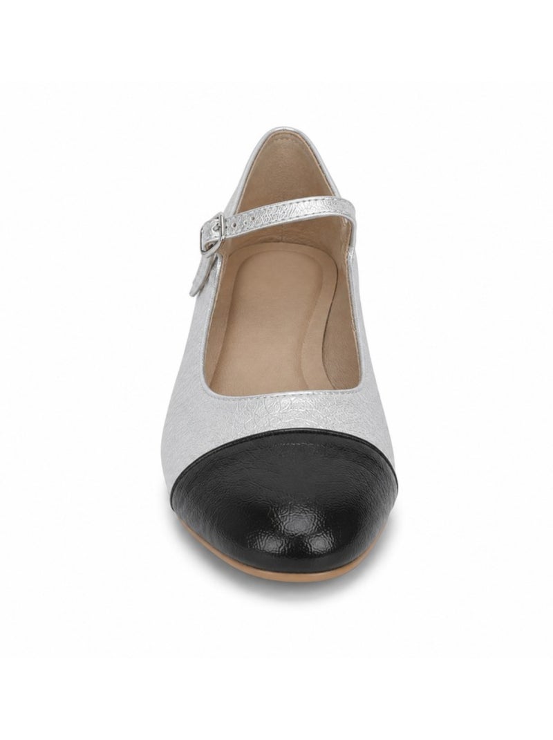 Ballerina materiale sintetico montevita Argento - Kiabi