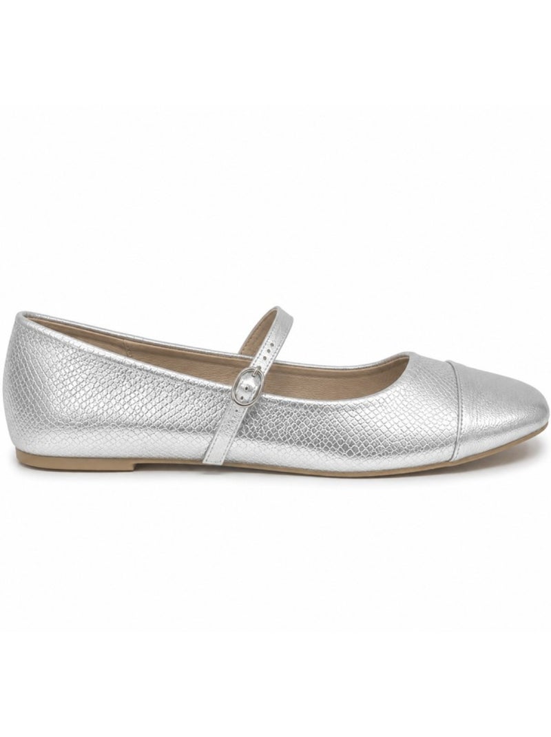 Ballerina materiale sintetico montevita Argento - Kiabi