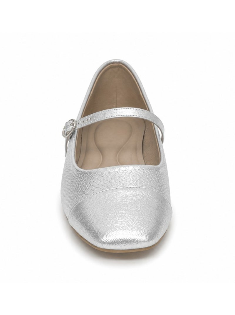 Ballerina materiale sintetico montevita Argento - Kiabi
