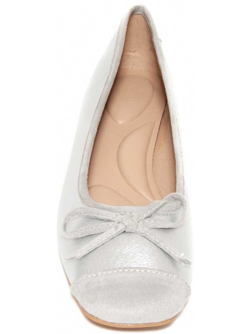 Ballerina Materiale Sintetico Montevita Argento - Kiabi