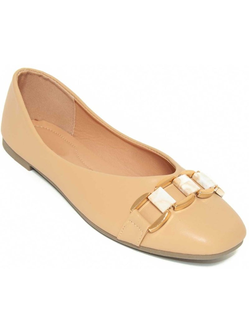 Ballerina Materiale Sintetico Montevita Beige - Kiabi