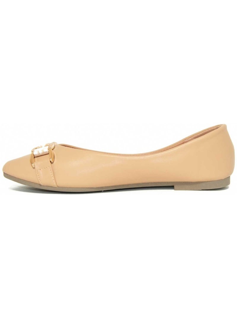 Ballerina Materiale Sintetico Montevita Beige - Kiabi