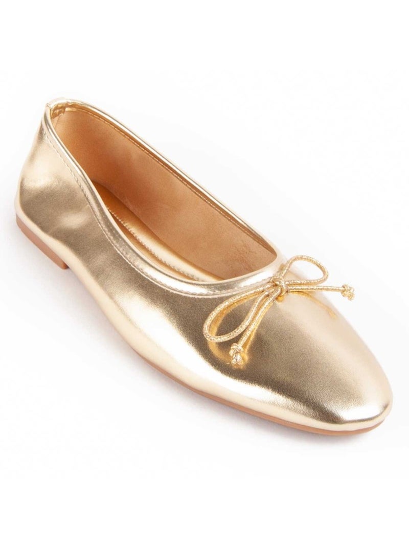 Ballerina Materiale Sintetico Montevita Dorato/Oro - Kiabi