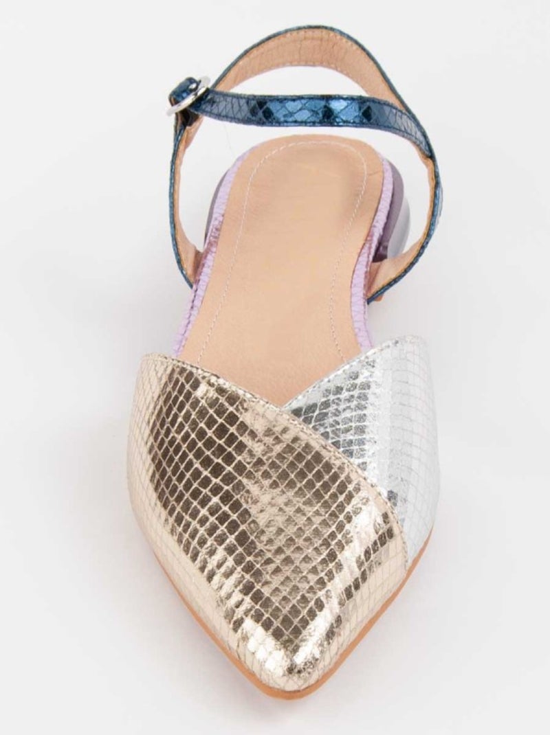 Ballerina Materiale Sintetico Montevita Dorato/Oro - Kiabi