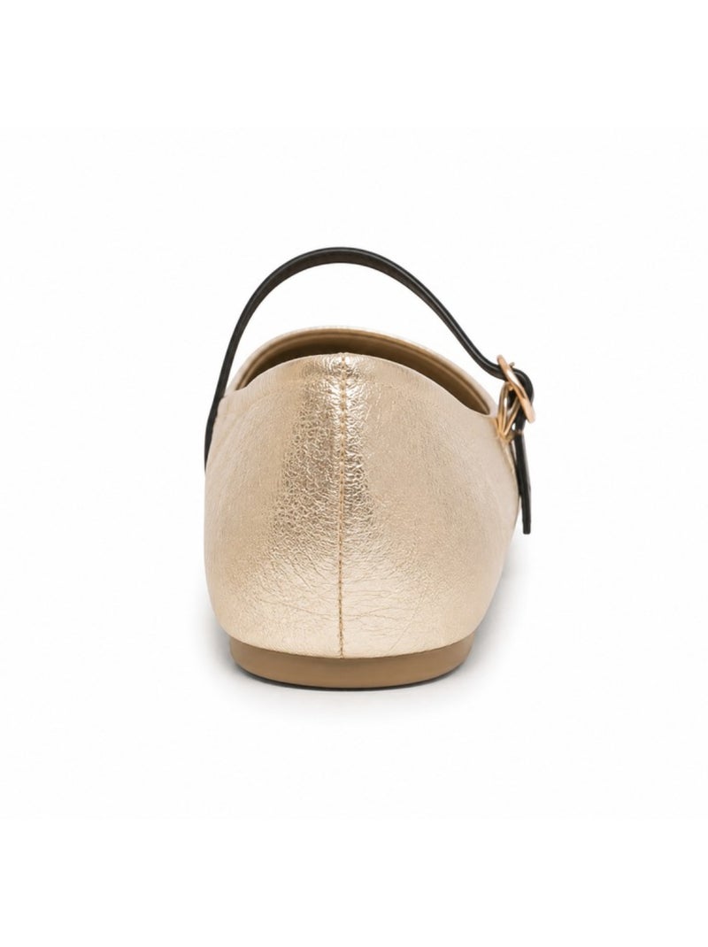 Ballerina materiale sintetico montevita Dorato/Oro - Kiabi