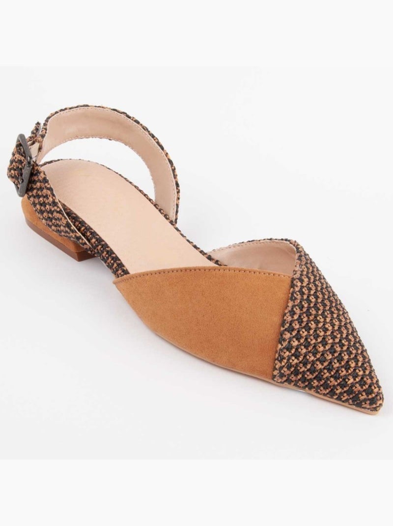 Ballerina Materiale Sintetico Montevita Marrone - Kiabi