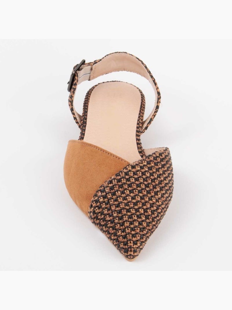 Ballerina Materiale Sintetico Montevita Marrone - Kiabi
