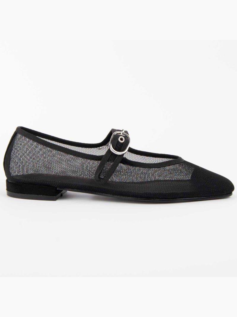 Ballerina Materiale Sintetico Montevita Nero - Kiabi