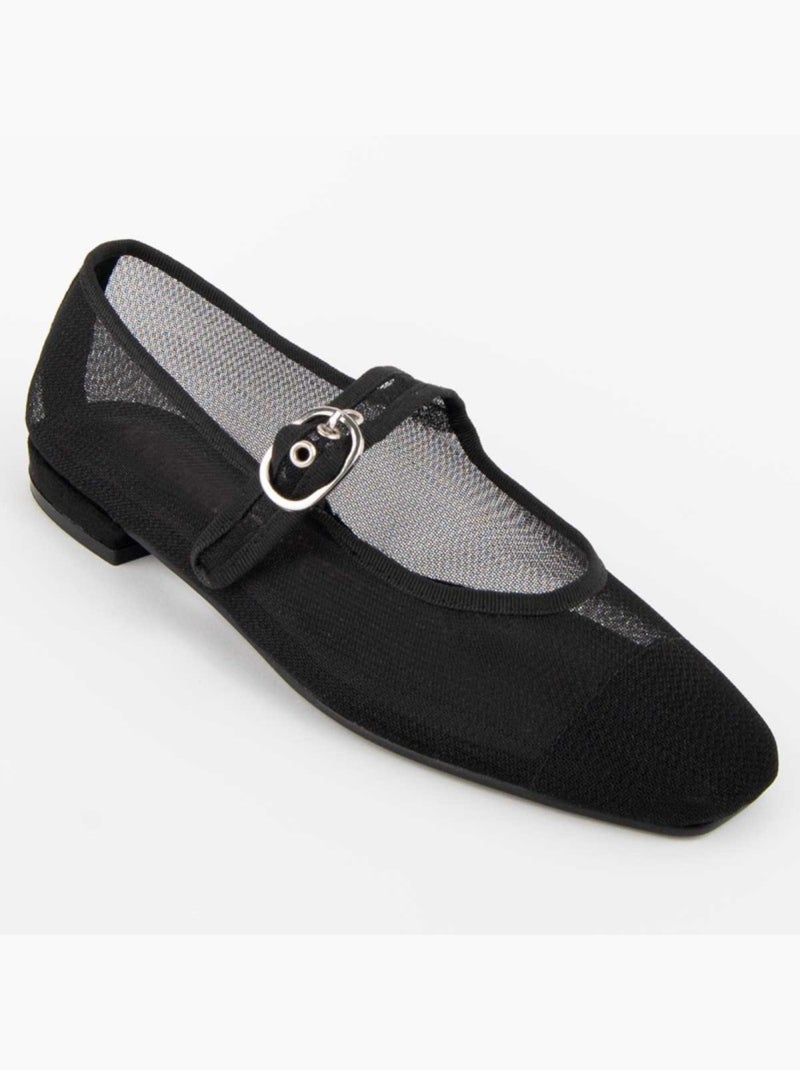 Ballerina Materiale Sintetico Montevita Nero - Kiabi
