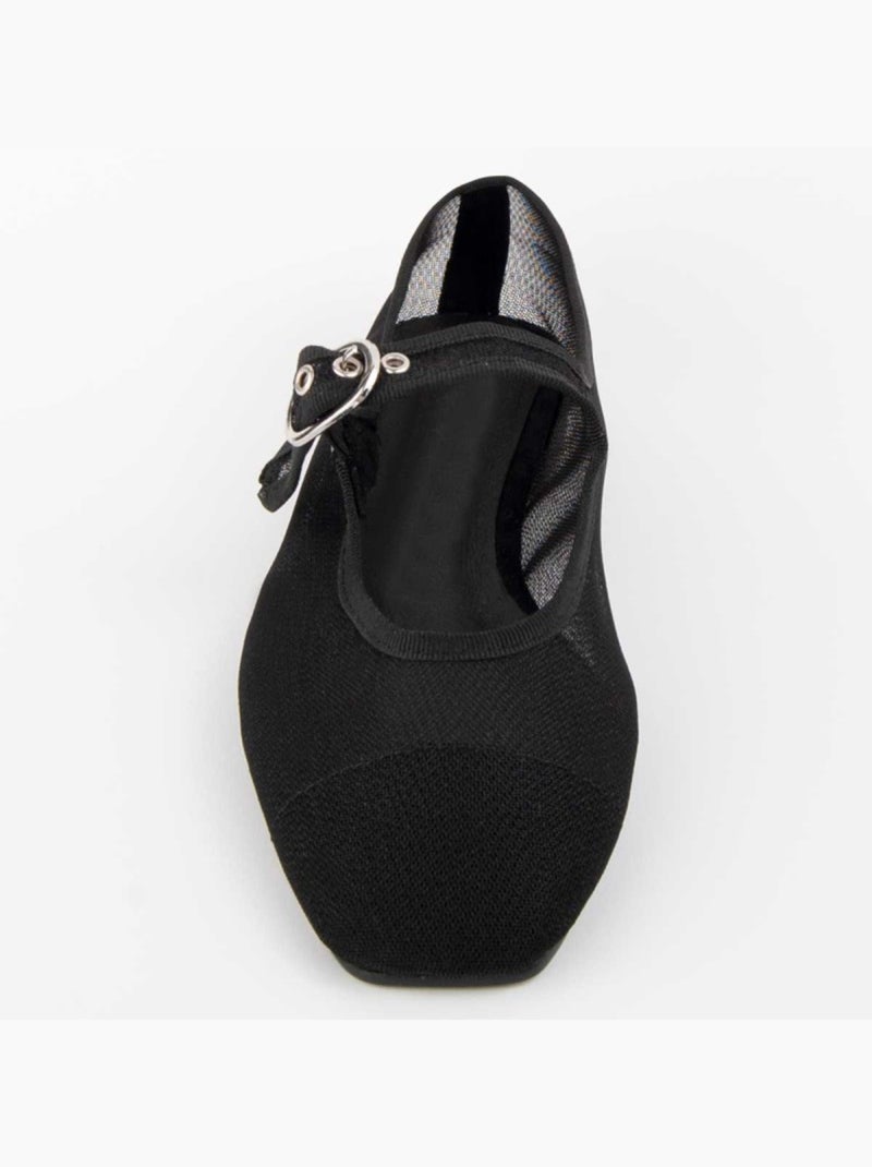 Ballerina Materiale Sintetico Montevita Nero - Kiabi