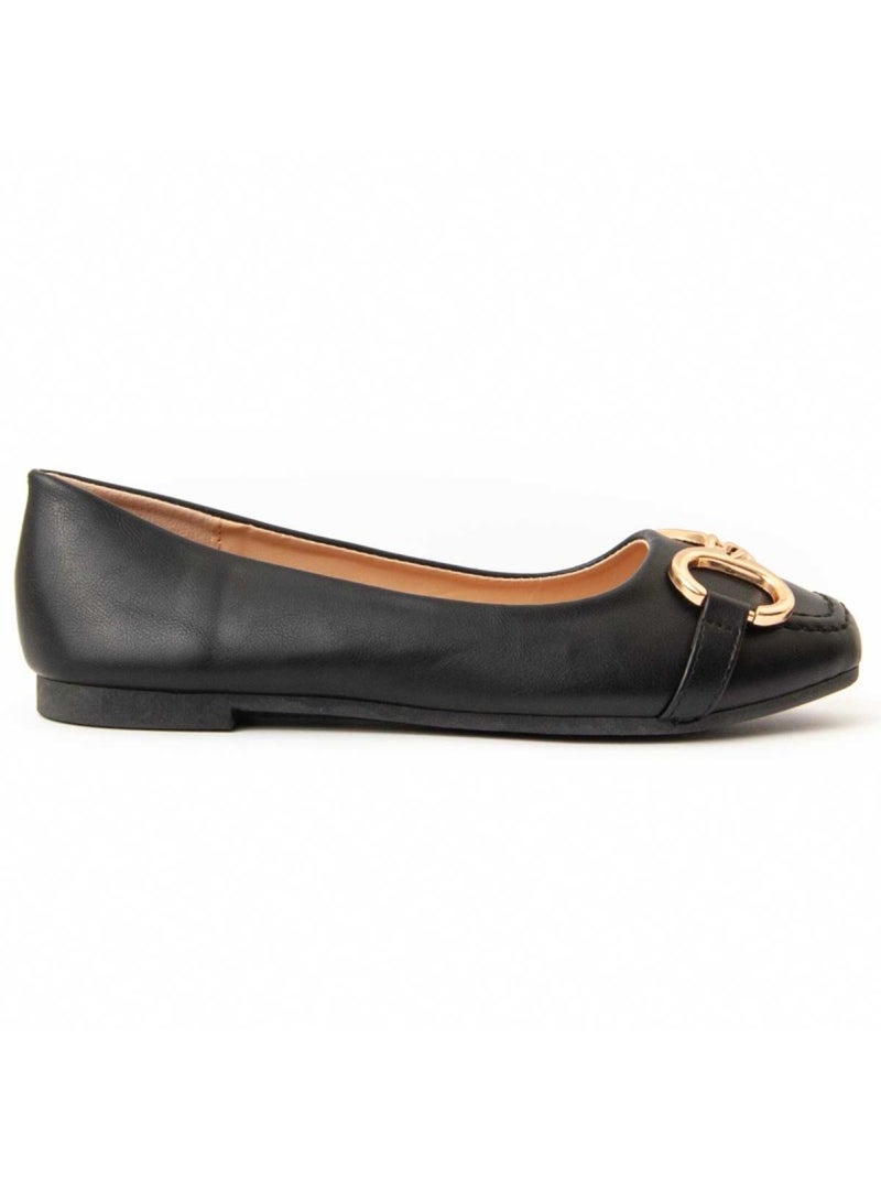 Ballerina Materiale Sintetico Montevita Nero - Kiabi