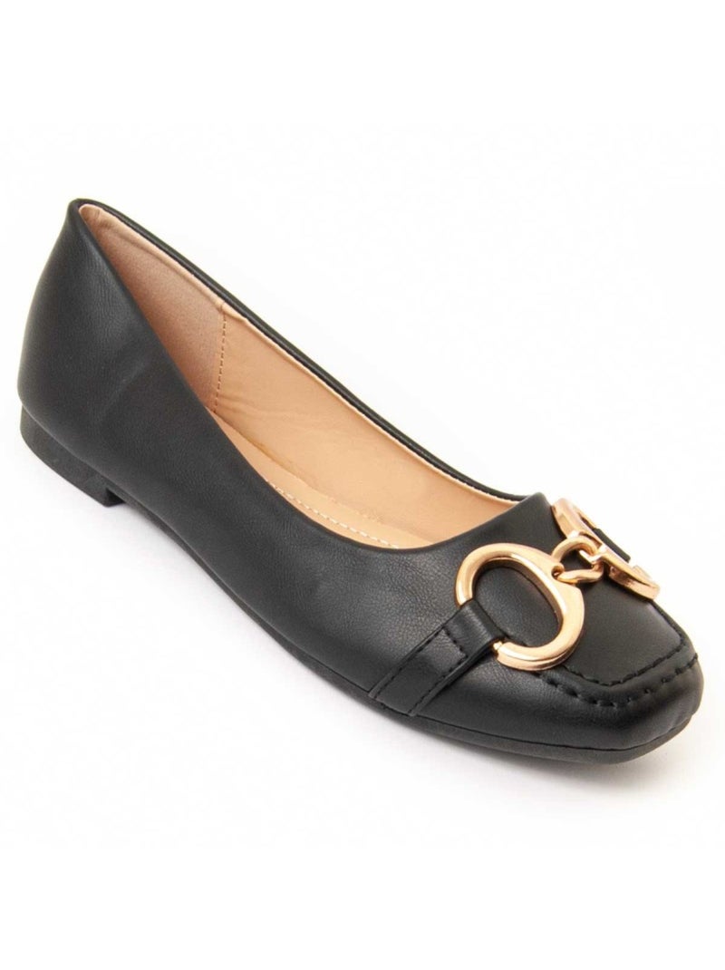 Ballerina Materiale Sintetico Montevita Nero - Kiabi