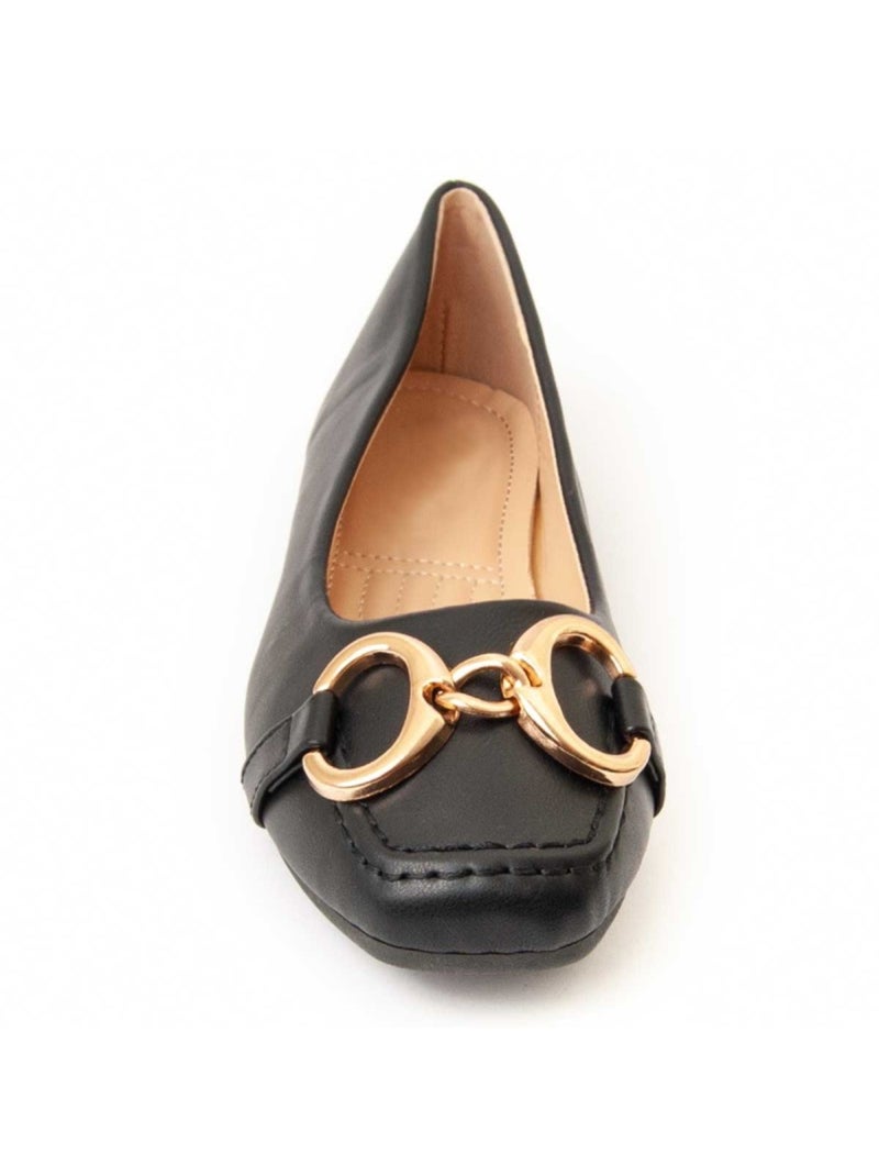 Ballerina Materiale Sintetico Montevita Nero - Kiabi
