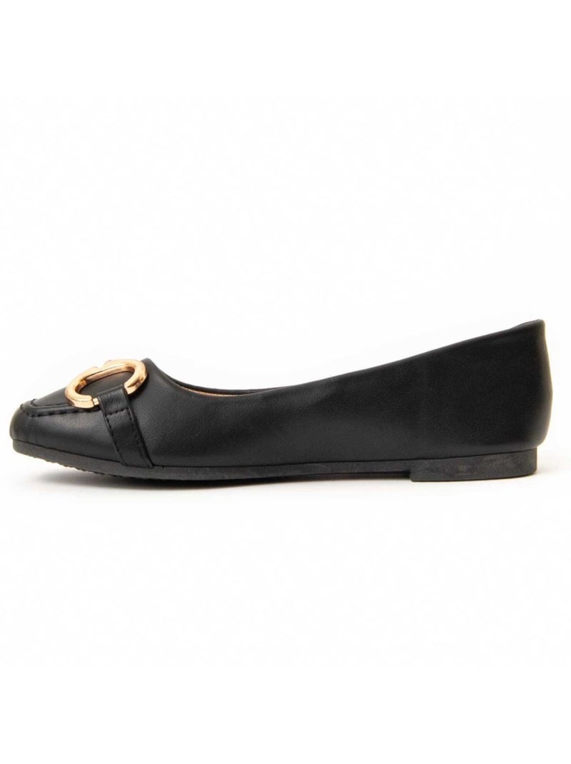 Ballerina Materiale Sintetico Montevita Nero - Kiabi