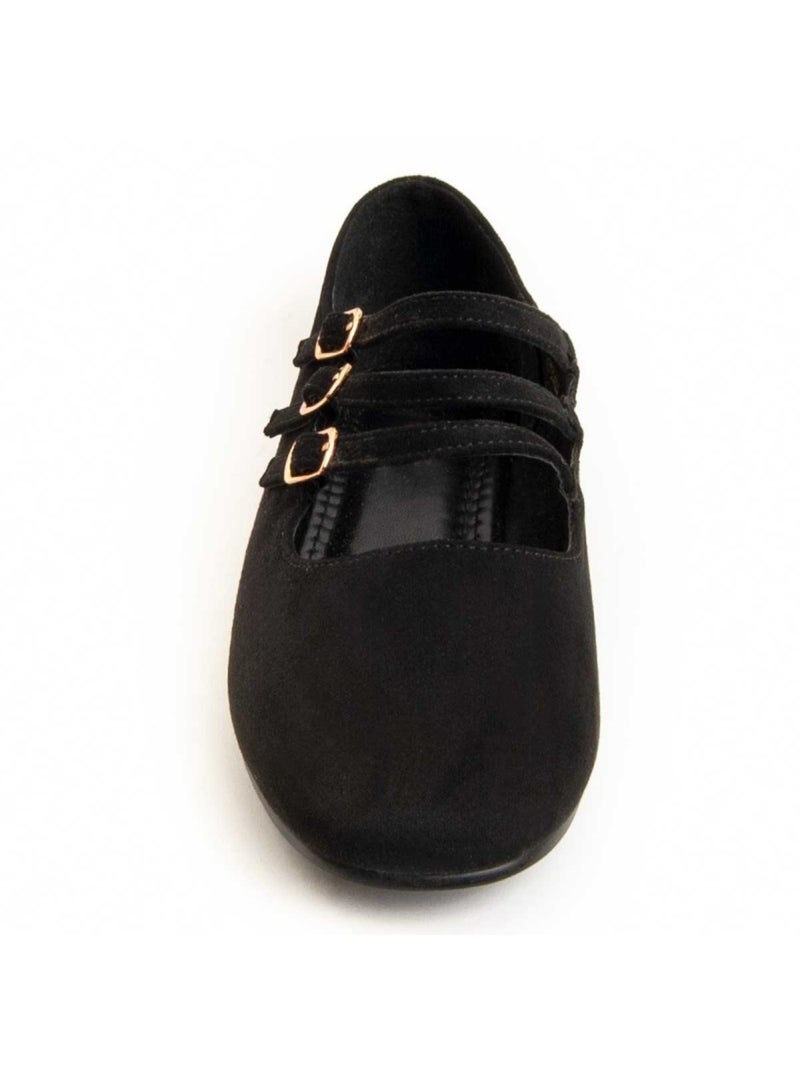 Ballerina Materiale Sintetico Montevita Nero - Kiabi