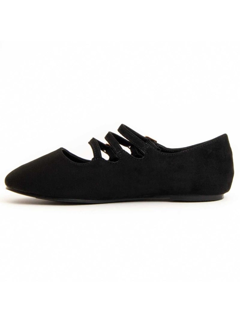 Ballerina Materiale Sintetico Montevita Nero - Kiabi