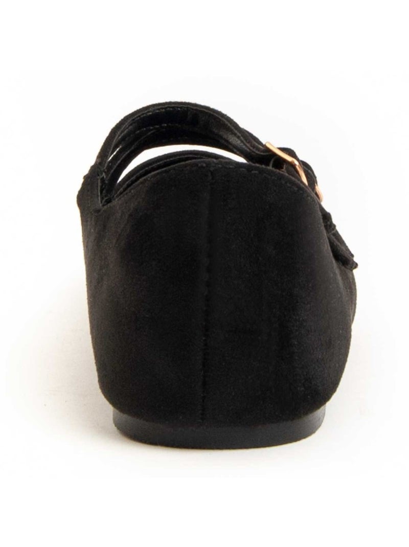 Ballerina Materiale Sintetico Montevita Nero - Kiabi