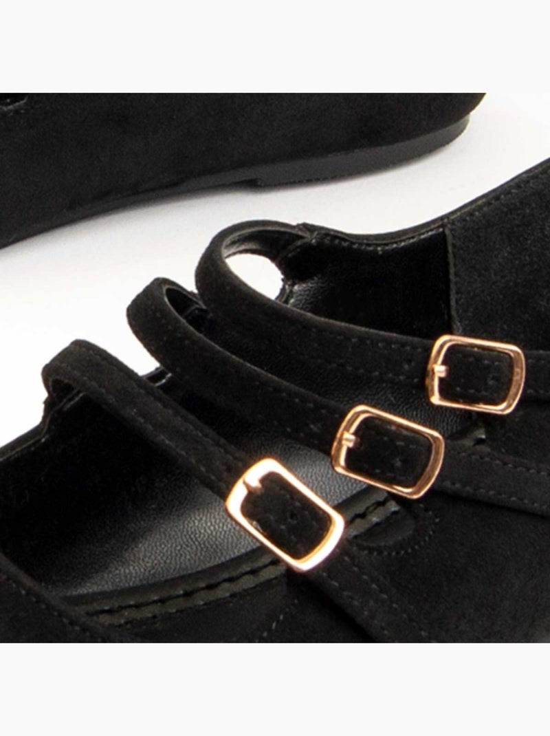 Ballerina Materiale Sintetico Montevita Nero - Kiabi