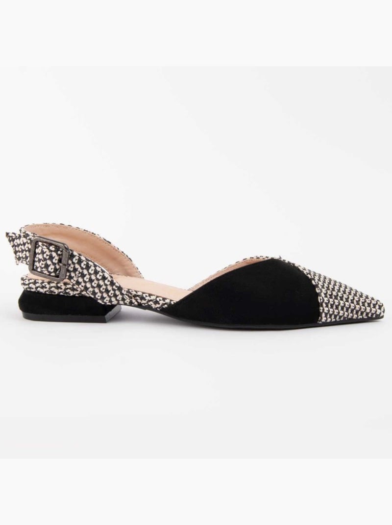 Ballerina Materiale Sintetico Montevita Nero - Kiabi