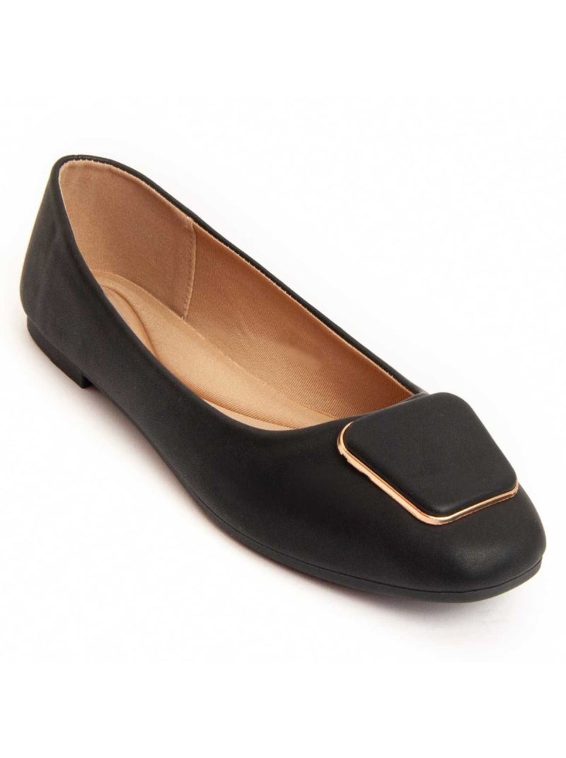 Ballerina Materiale Sintetico Montevita Nero - Kiabi