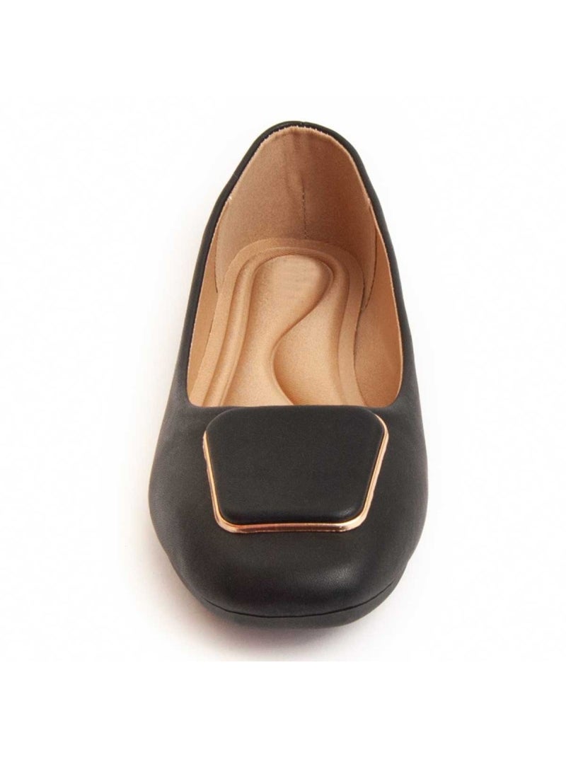 Ballerina Materiale Sintetico Montevita Nero - Kiabi