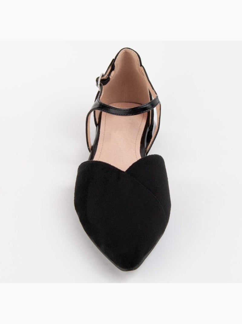 Ballerina Materiale Sintetico Montevita Nero - Kiabi