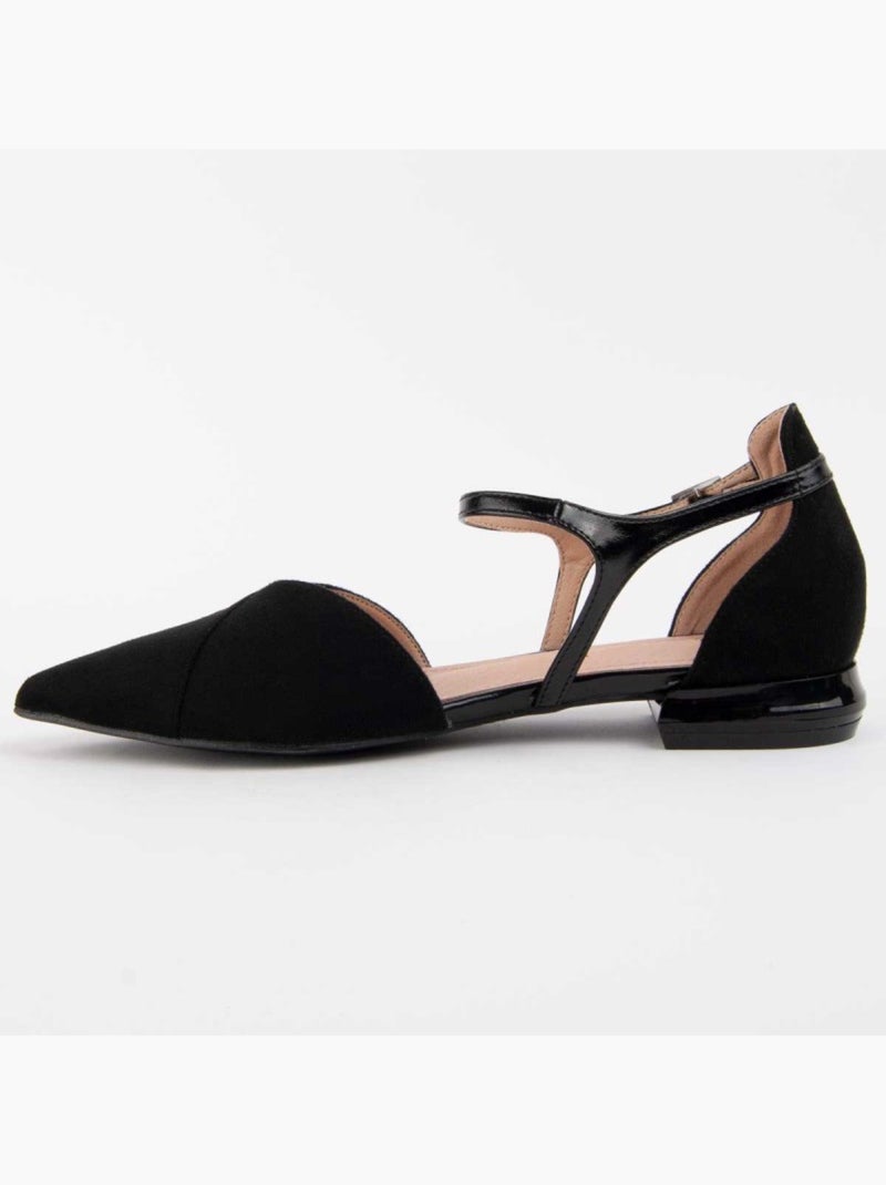 Ballerina Materiale Sintetico Montevita Nero - Kiabi