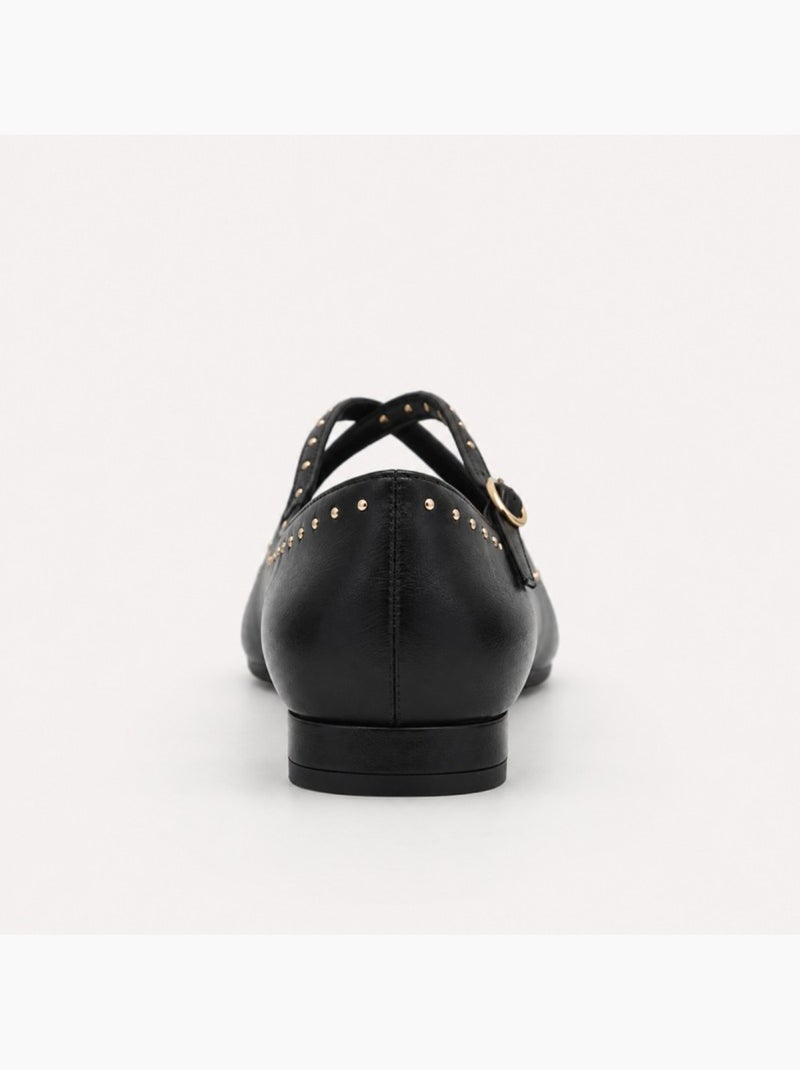Ballerina materiale sintetico montevita Nero - Kiabi