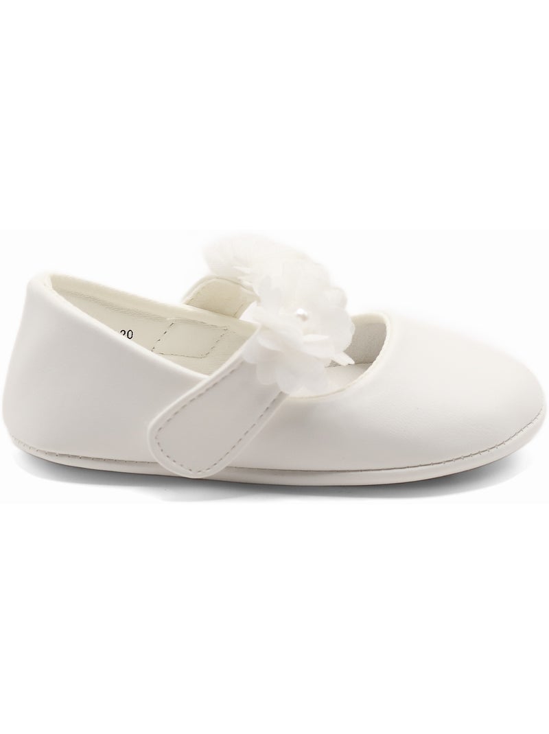 Ballerine a fiori Bianco - Kiabi