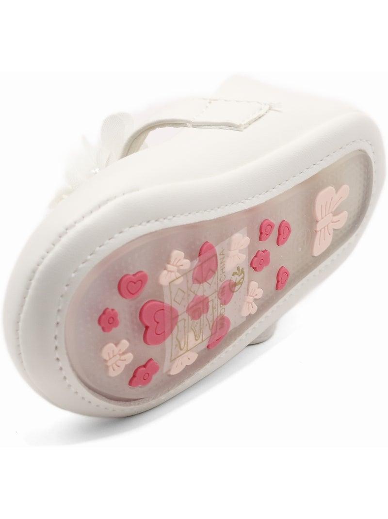 Ballerine a fiori Bianco - Kiabi