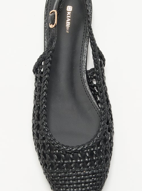 Ballerine aperte intrecciate - Kiabi Ballerine aperte intrecciate - Kiabi