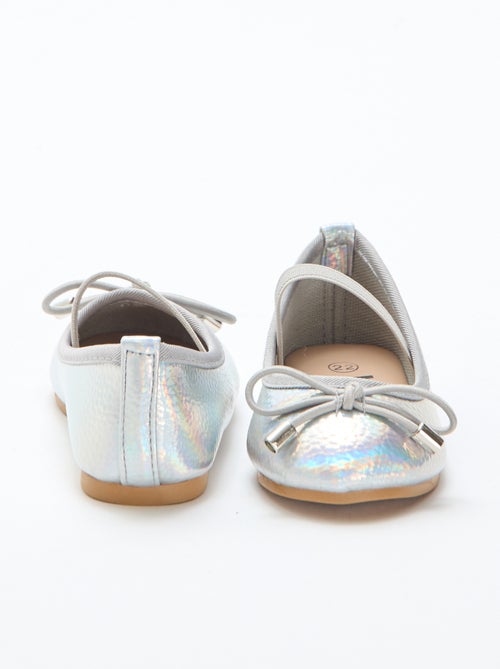 Ballerine argentate - Kiabi