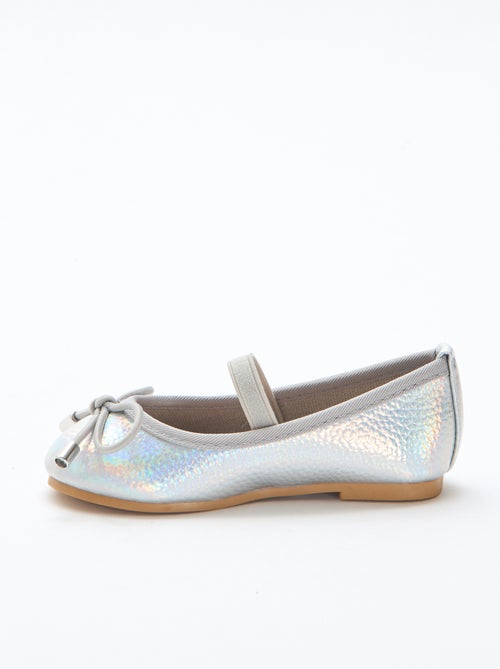 Ballerine argentate - Kiabi