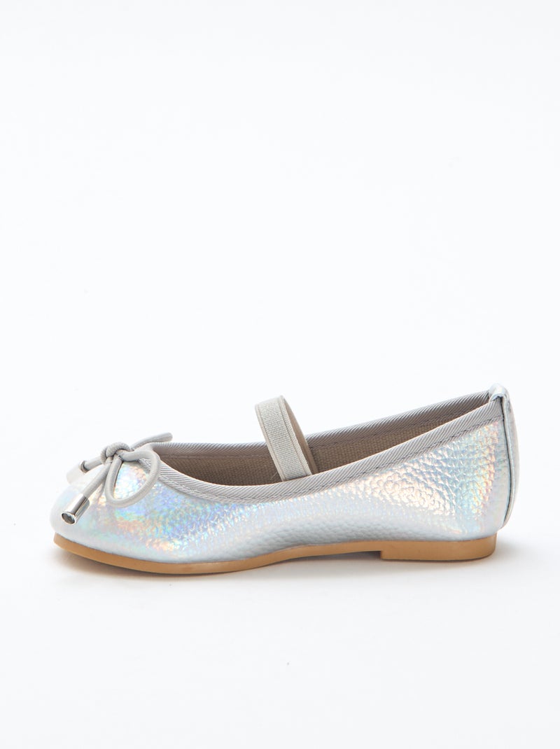 Ballerine argentate Grigio - Kiabi
