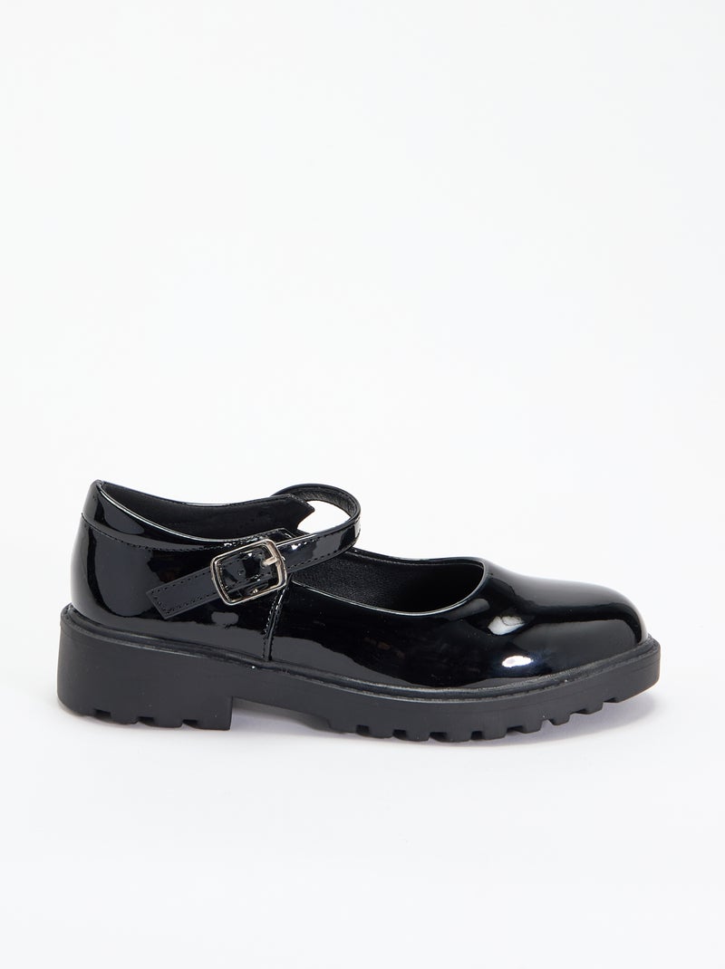 Ballerine babies con suola carrarmato Nero - Kiabi