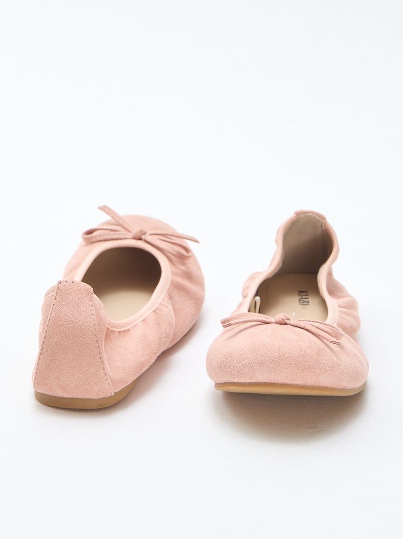 Ballerine basse tinta unita Beige - Kiabi