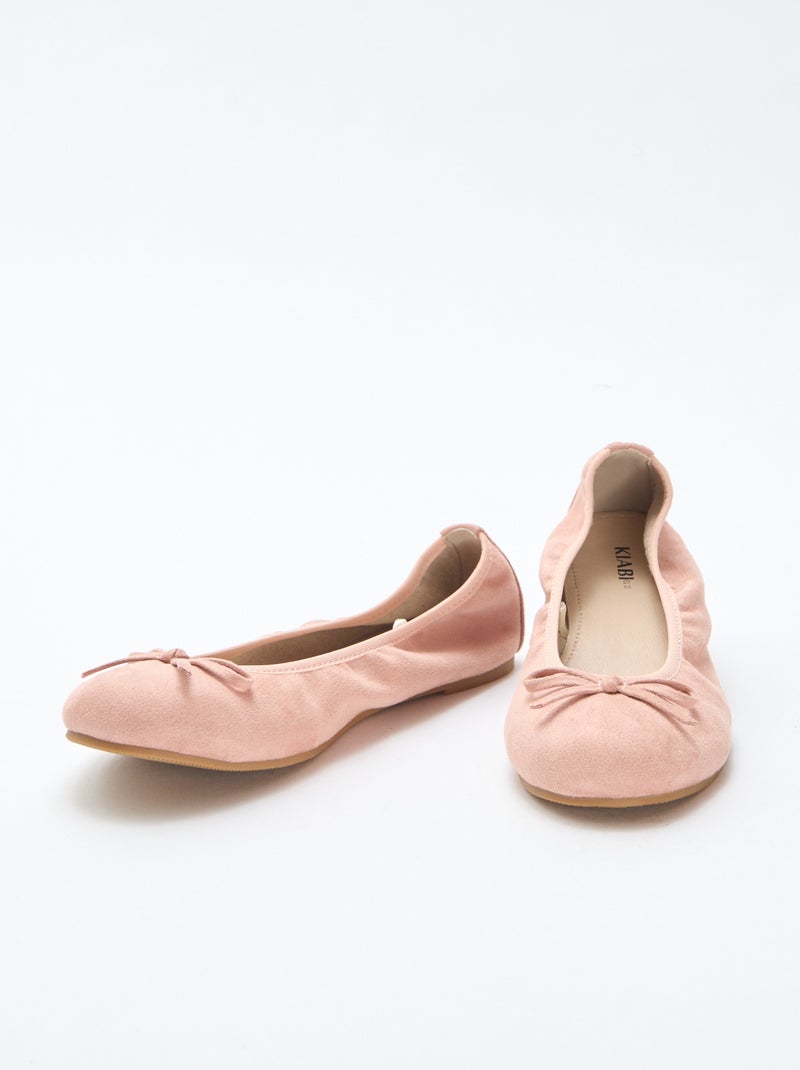 Ballerine basse tinta unita Beige - Kiabi